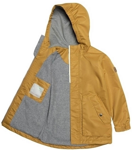 Куртка горчичного цвета от бренда Deux par deux