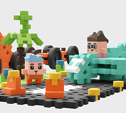 Конструктор Воздушное шоу 148 mini деталей от бренда Marioinex