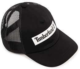 Бейсболка черного цвета с логотипом от бренда Timberland