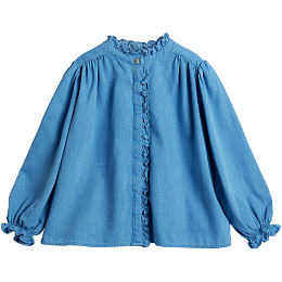 Блузка Francesca Blue Denim от бренда C'ERA UNA VOLTA