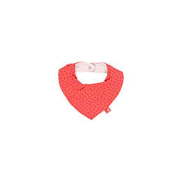 Нагрудный фартук белый и коралловый от бренда Boboli