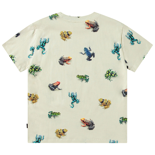 Футболка Roxo Vibrant Frogs от бренда MOLO Молочный