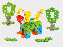 Конструктор Mini 140 деталей от бренда Marioinex