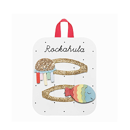 Набор заколок Радужные морские друзья от бренда Rockahula Kids