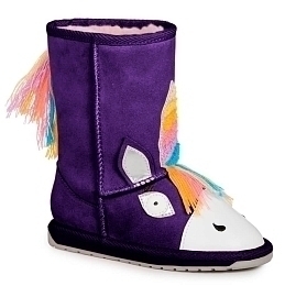 Угги Magical Unicorn фиолетовые от бренда Emu australia