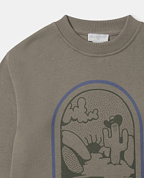Свитшот Cactus от бренда Stella McCartney kids