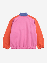 Свитшот Smiling Сolor Block от бренда Bobo Choses