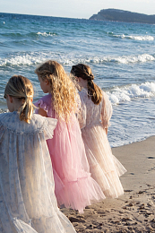 Платье Marisol Blue Flower от бренда C'ERA UNA VOLTA