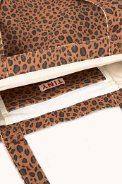 Шопер Animal print от бренда Tinycottons