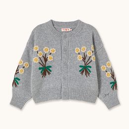 Кардиган Flowers от бренда Tinycottons
