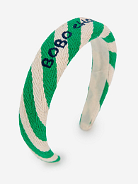 Ободок Stripes Green от бренда Bobo Choses