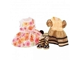 Набор одежды: цветы и пчела для куклы от бренда Gotz
