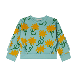 Свитшот Sunflower от бренда Stella McCartney kids