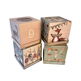 Кубики со счетом "Семья кроликов" от бренда Egmont Toys