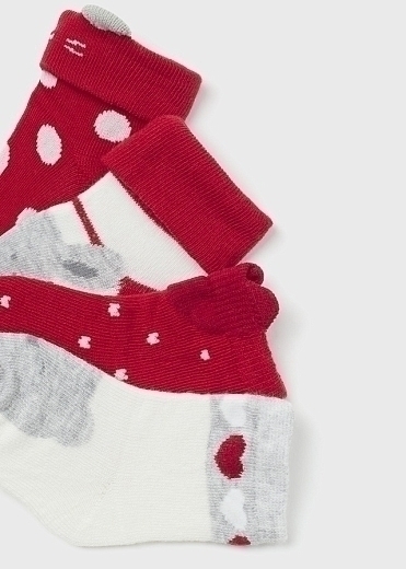 Носки красные 4 пары от бренда Mayoral