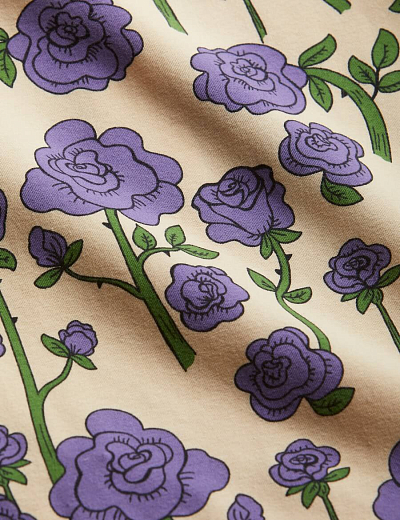 Легинсы ROSES LILAC от бренда Mini Rodini