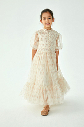 Платье Valentina Cream Flower от бренда C'ERA UNA VOLTA