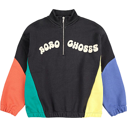 Свитшот Wavy Bobo Сolor Block от бренда Bobo Choses