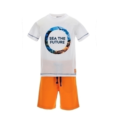 Футболка и шорты Sea The Future от бренда Original Marines