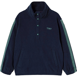Свитшот Navy TOWEL MOCKNECK от бренда Tinycottons