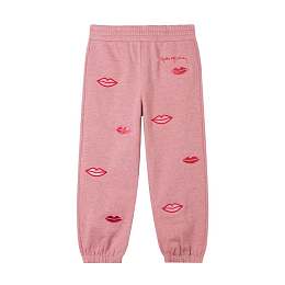 Джоггеры Lips от бренда Stella McCartney kids