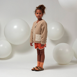 Куртка FRIENDLY WHALE Brown rice White gap grey от бренда Gosoaky