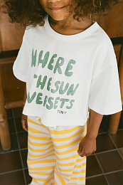 Футболка THE SUN от бренда Tinycottons Белый