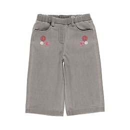 Джинсы Floral embroidery от бренда Boboli