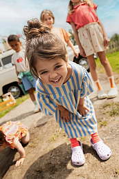 Платье Poppy Stripes от бренда Sproet & Sprout