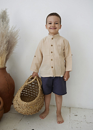 Рубашки Muslin Beige от бренда GNGA