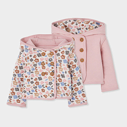 Куртка двусторонняя Flowers от бренда Boboli