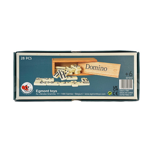 Домино классическое от бренда Egmont Toys