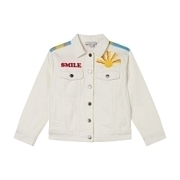 Куртка Smile Embroidery от бренда Stella McCartney kids