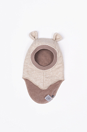 Шапка-шлем Hippo beige от бренда Peppihat