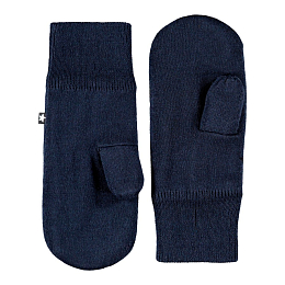 Варежки Snowfall Night Navy от бренда MOLO
