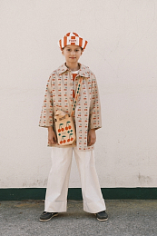 Брюки клеш с подворотом от бренда Tinycottons