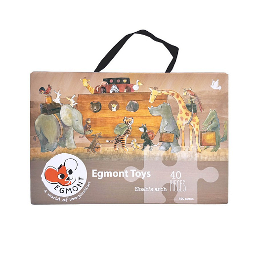 Пазл большой "Ноев ковчег" от бренда Egmont Toys