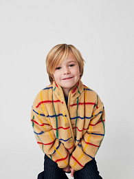 Куртка Color stripes sheepskin от бренда Bobo Choses