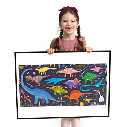 Пазл I Love Dinosaurs от бренда Banana Panda