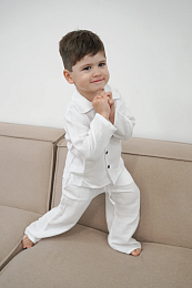 Костюм брючный PJM White от бренда GNGA