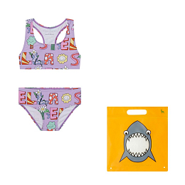 Бикини Woodland Lettering от бренда Stella McCartney kids