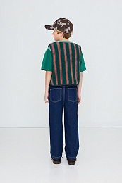 Джинсы CONTRAST RED от бренда Tinycottons