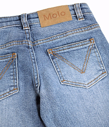 Джинсы Atla Washed Denim Blue от бренда MOLO