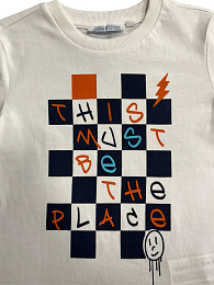 Футболка This must be the place от бренда Original Marines Молочный