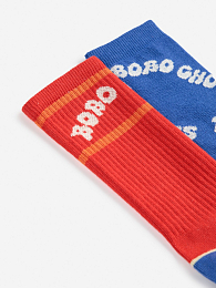 Носки 2 пары Blue & Red от бренда Bobo Choses