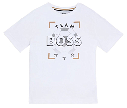 Футболка TEAM BOSS от бренда BOSS Белый