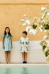 Жилет Blue roses от бренда Tinycottons