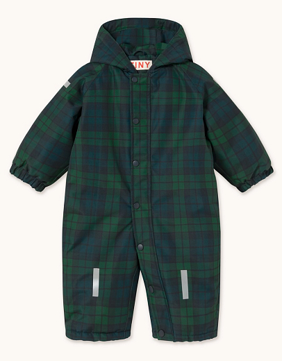 Комбинезон Green Check от бренда Tinycottons
