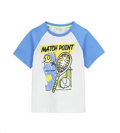 Футболка Match Point от бренда Original Marines Белый