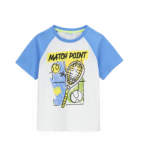 Футболка Match Point от бренда Original Marines Белый
